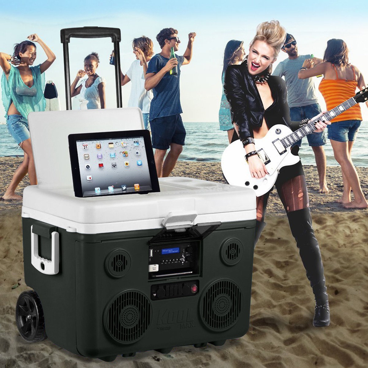 KoolMAX Ultimate Cooler, Bluetooth Audio System, and Power Station 258