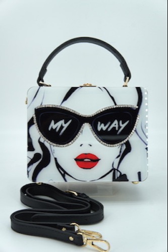Fashion handbag, evening bag, clutch and novelty design. 285