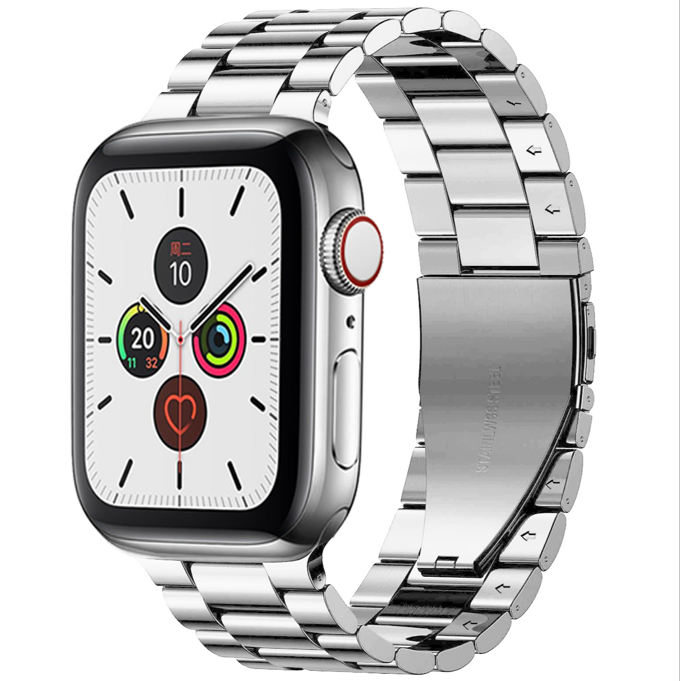 Stainless Steel Metal Band for Apple Watch Ultra 49mm 735