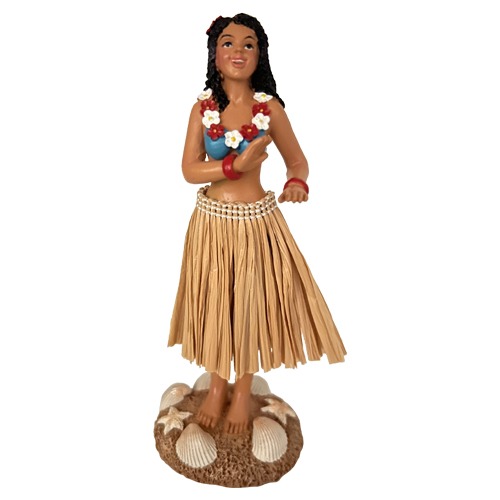 Hula doll with peel and stick base 750